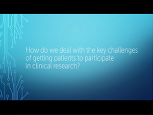 Text discussing clinical research participation challenges.