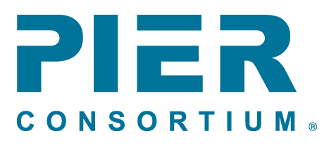 PIER Consortium logo in blue text.